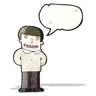 cartoon grinning man N3