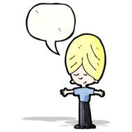 cartoon blond boy N7
