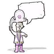 cartoon pink pirate N2