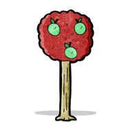 Cartoon Apple Tree N9
