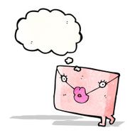 cartoon love letter N4