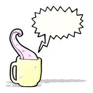 tentacle in teacup cartoon