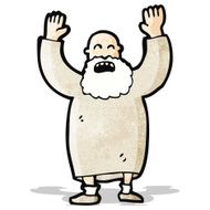 Angry Old Man Cartoon N3