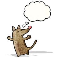 cartoon little dog N35