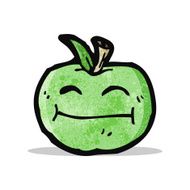 Apple Cartoon Character N5