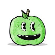 Apple Cartoon Character N6