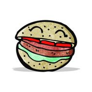 burger cartoon character N2
