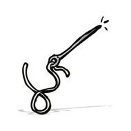 sewing needle cartoon N2