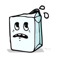 milk carton cartoon character N2