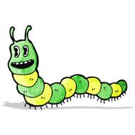 Cartoon Caterpillar N33