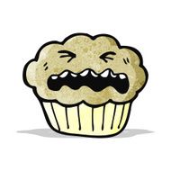 cartoon cupcake N28