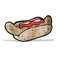 cartoon hotdog N4