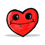 funny heart cartoon character N3