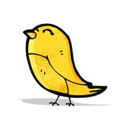 Cartoon Bird N77