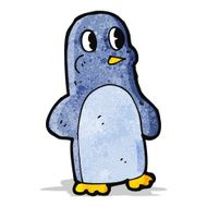 Cartoon penguin N22