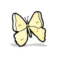 Cartoon Butterfly N41
