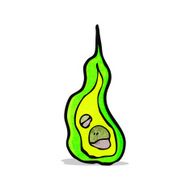 cartoon glowing flame N3