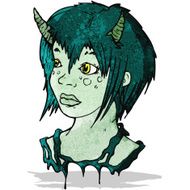 Devil Girl Cartoon N9