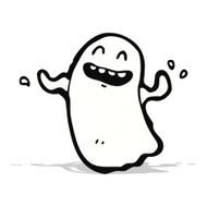 dancing ghost cartoon