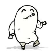 dancing ghost cartoon N2