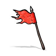 waving flag cartoon N3