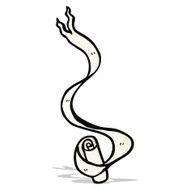 decorative scroll cartoon