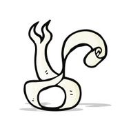 decorative scroll cartoon N2