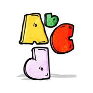 Abc cartoon symbol