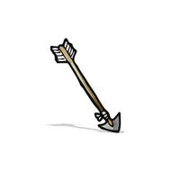 Cartoon Arrow N28