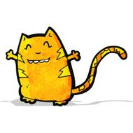 funny cartoon cat N82