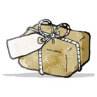 cartoon parcel