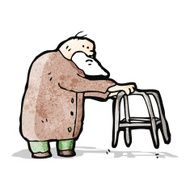 cartoon elderly man N2