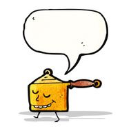 cartoon saucepan N6