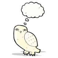 owl with thought bubble