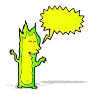 cartoon little fire spirit N4