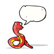 funny cartoon snake N24