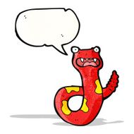 funny cartoon snake N26