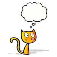 cartoon little cat N4