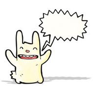 Cartoon happy rabbit N2