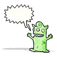 cartoon little alien N11