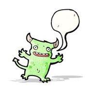 cartoon little monster N20