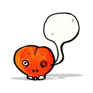 cartoon red skull N2