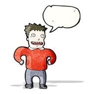 cartoon excited man N17