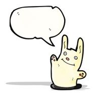 cartoon rabbit in hole N2