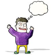 cartoon man on drugs