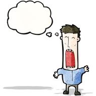 cartoon angry man N12