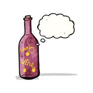 wine cartoon