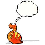 cartoon fat snake N6