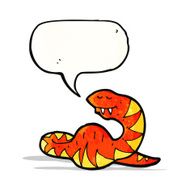 cartoon fat snake N7