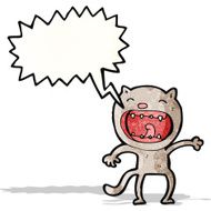 cartoon loud cat